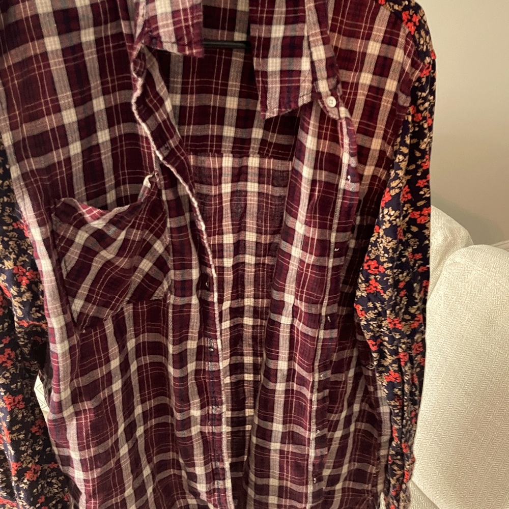 Oversized flannel
